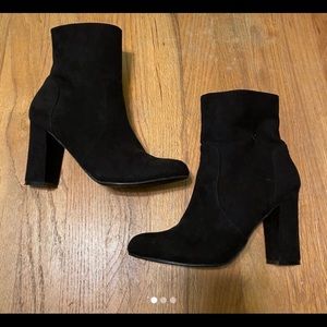 Steve Madden Black Ankle Boot